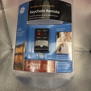 Wireless Alarm System Keychain Remote Home House GE Choice Alert Alarm New 45144 - Picture 1 of 2