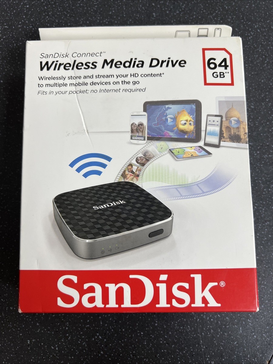 【新品・外付SSD】SanDisk Wireless Media Drive32 SanDisk Wireless Hard Drives (HDD, SSD & NAS) for sale | eBay