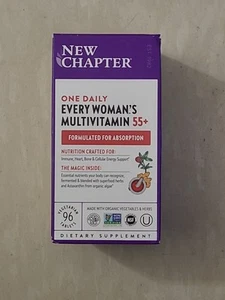 New Chapter One Daily Every Woman’s Multivitamin 55+ - 96 Tablets Exp: 05/2026 - Picture 1 of 2