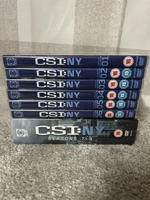 CSI New York Series 1-9 Complete Season 1-9 DVD Box Set Region 2. (7-9 SEALED) - Image 1 of 4
