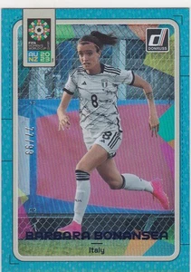 2023 Donruss FIFA Women’s World Cup Blue #80 BARBARA BONANSEA #77/99 ITALY - Picture 1 of 1