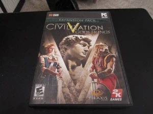 Sid Meier's Civilization V Gods & Kings Expansion Pack (PC DVD, 2012) - Completo - Imagen 1 de 1