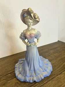 Vintage Coalport Age of Elegance Figurine Mandarin Cresent 1996 VGC SR11 - Picture 1 of 8