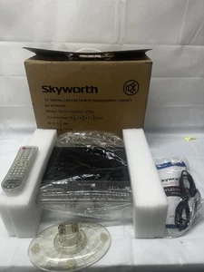 Skyworth 13 digital les tv transparent cabinet no speaker model. Used In Prison - Picture 1 of 9