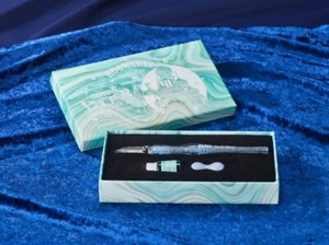 Harry Potter Tully's Collaboration Yule Ball Glass Pen Limited Edition Japan - Picture 1 of 7