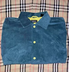 Herren Levi’s Größe L Skate Cord College Jacke mediterran blau grün - Bild 1 von 8
