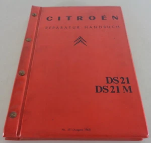 Werkstatthandbuch / Reparaturleitfaden Citroen DS 21 / DS 21 M Stand 1965 - Bild 1 von 4