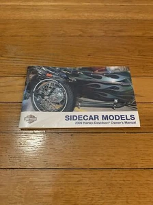 2009 Harley Davidson Sidecar Owners Manual 99958-09 NEW Free Shipping - Picture 1 of 1