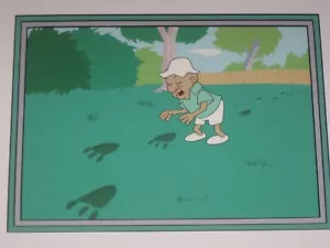 MR. MAGOO ORIGINAL PRODUCTION ANIMATION CEL & PAINTED BACKGROUND UNFRAMED - Picture 1 of 1