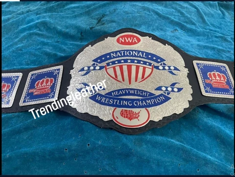 NWA NATIONAL HEAVYWEIGHT WRESTLING CHAMPIONSHIP BELT ADULT SIZE Cover
