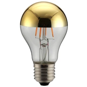 E27 6W LED Filament Kopfspiegelbirne gold - Bild 1 von 2