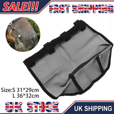 Horse Nose Net Sun Fly Mask Shield Pollen Filter Animal Nose Protection Net S/L^ - Image 1 of 4