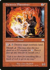 Dwarven Blastminer Onslaught NM Red Uncommon MAGIC THE GATHERING CARD ABUGames