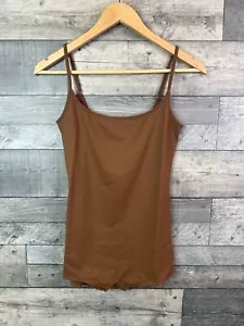 Free People Basique Bodysuit Top Strampler Medium schokobraun Boyshorts Shortie - Bild 1 von 7