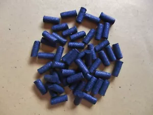 50 X 10MM LONG X 5MM WIDE PLASTAZOTE BOOBY EYES, FAB TAILS ETC - VARIOUS COLOURS - Picture 1 of 6