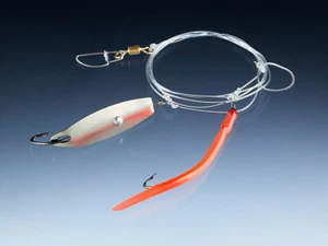 NEU 2025 Balzer 71 Grad Nord Gummi Makk-Dorschblinker System 120cm Sea Rig - Bild 1 von 3