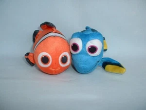 Peluches doudoues parlantes FINDING DORY & NEMO (BANDAI/DISNEY/PIXAR/PISH) - Photo 1/3