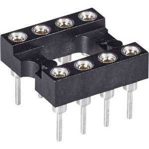 Support de circuits intégrés 15.24 mm, 2.54 mm Nombre de pôles (num): 24