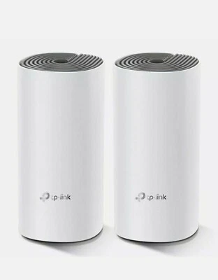 TP-Link AC1200 Home WiFi Deco E4 (2-Pack) (Deco E4)  2.4 GHz and 5 GHz Radio  - Image 1 of 2