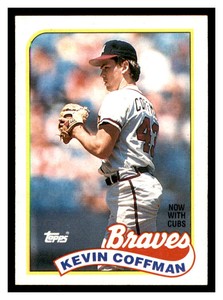 1989 Topps #488 KEVIN COFFMAN Chicago Cubs ~C3A