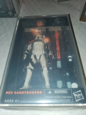 Star Wars Black Series Sandtrooper (Hasbro, 2013) CAS 85+ (afa 85+ equivalente) Foto 1 de 3
