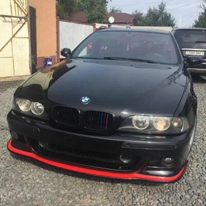 BMW e39 alerón labial delantero M divisor de parachoques estilo HAM + herrajes - Imagen 1 de 10