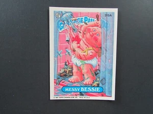 1987 Topps Garbage Pail Kids 8. Serie 8 Karte 315a Messy Bessie - Bild 1 von 2