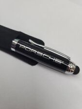 NEW Porsche Real Carbon Fiber Ball Pen Black Collectible with stylus