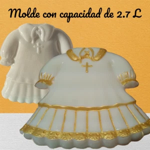 Vestido de bautizo de plástico molde de plástico para Ropón de Bautizo - Imagen 1 de 4