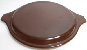 Vintage Pyrex Glass # 470 / 20-C14 REPLACEMENT LID ONLY Homestead Brown - Picture 1 of 8