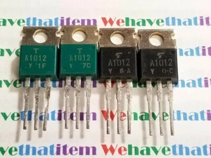 2SA1012 / A1012 / TRANSISTOR / TOSHIBA / TO220 / 4 PIEZAS (CANTIDAD) - Imagen 1 de 1