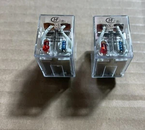New 2-pcs Hongfa (HF) Relay JQX-13F A240-2Z1D (555) 8-pin 220/240VAC - Picture 1 of 4