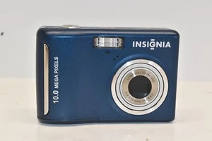 Insignia 10 Megapixel Digital Camera Blue NS-DSC10B Tested Working - Picture 1 of 7