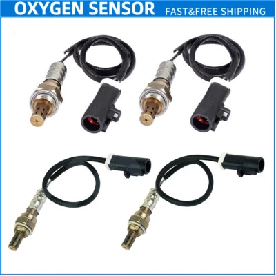 Sensor de oxígeno O2 4 piezas aguas arriba+aguas abajo para Ford E-150 E-250 F-250 F-350 Super Duty Foto 1 de 4