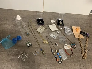 Mix Costume Jewellery Includes Earrings, Rings, Pendants, Necklace Bundle - Picture 1 of 23