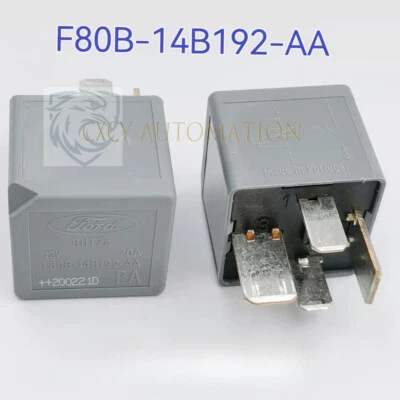 F80B-14B192-AA 12VDC Ford Automotive Relay 4 Pins 70A x 1PC NEW * - Image 1 of 2