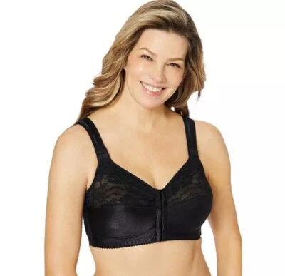Sujetador de postura inalámbrico Comfort Choice Woman Plus 54DD Easy Enhancer cierre frontal Foto 1 de 4