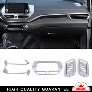 Cubierta de ventilación de salida de aire acondicionado L&R para Nissan Altima Teana 19-2022 mate plateado medio - Imagen 1 de 7