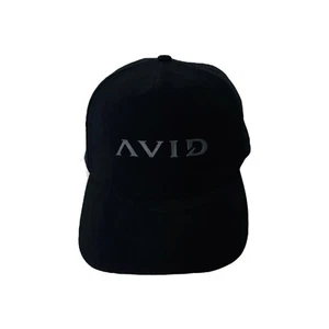 Avid Fishing Gear Black Mesh Trucker Hat Adjustable Snapback Cap One Size Adult - Picture 1 of 11
