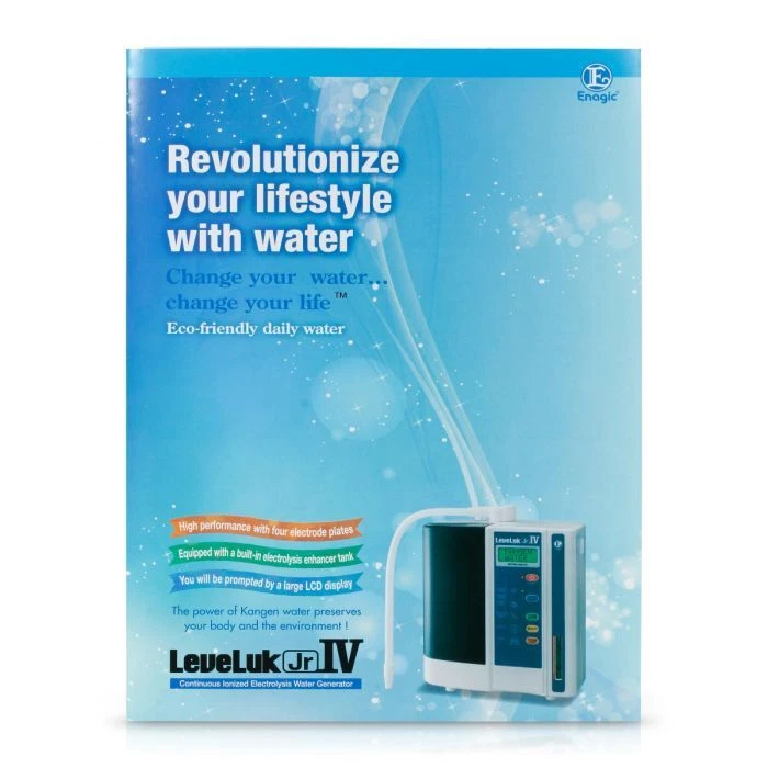 Enagic Kangen Leveluk Catalogue Leveluk JRIV English Trifold Information NEW - Image 1 of 1