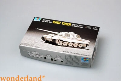 Trumpeter 1/72 07292 German Sd.Kfz.182 King Tiger Turret w/Zimmerit - Image 1 of 4