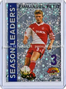 RARE !! Card EMMANUEL PETIT "FRENCH FOOTBALL 1994-95" Panini - Bild 1 von 2