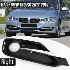 Parachoques delantero para BMW F30 320i 328i 2012-2015 luz antiniebla bisel parrilla cubierta moldura derecha - Imagen 1 de 12