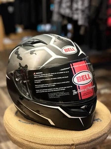 Casco de moto Bell Qualifier "Stealth Camo" mate negro/blanco casco integral - Imagen 1 de 5