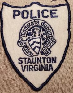 VA Staunton Virginia Polizei Schulteraufnäher - Bild 1 von 1