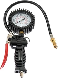 PISTOLA PARA INFLAR,INFLADOR NEUMÁTICOS CON MANÓMETRO,PARA COCHES,MOTO,ETC... - Imagen 1 de 5