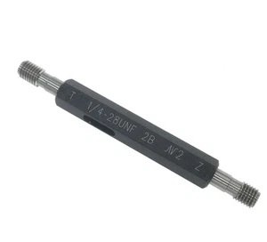 Medidor de enchufe de rosca 1/4-28 UNEF 2B medidor de enchufe de doble extremo medidor de rosca unificado - Imagen 1 de 4