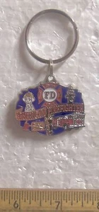 Llavero de doble cara American Firefighter - zinc/peltre  - Imagen 1 de 9