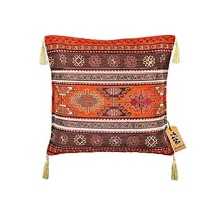 Authentic Turkish Ottoman Pillow Ethnic Cushion Cover 43x43 cm - Picture 1 of 1