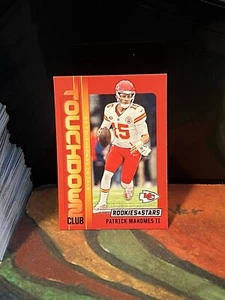 2024 Rookies & Stars Red Longevity Patrick Mahomes Touchdown Club #TC-PMS Chiefs - Bild 1 von 1